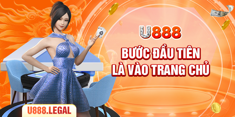 Bước đầu tiên là vào trang chủ